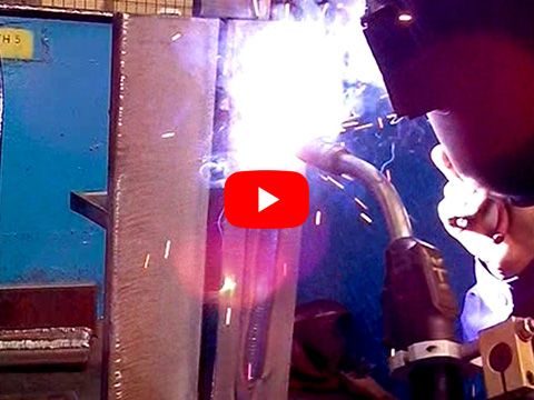 Vertical Mig Welding Machine