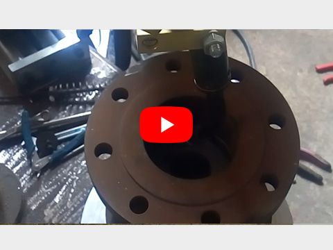 welding inside the valve 